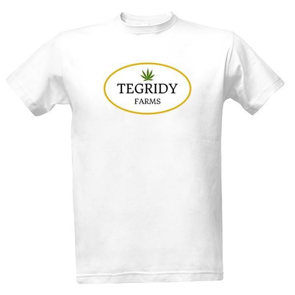 Tričko s potiskem Tegridy Farms